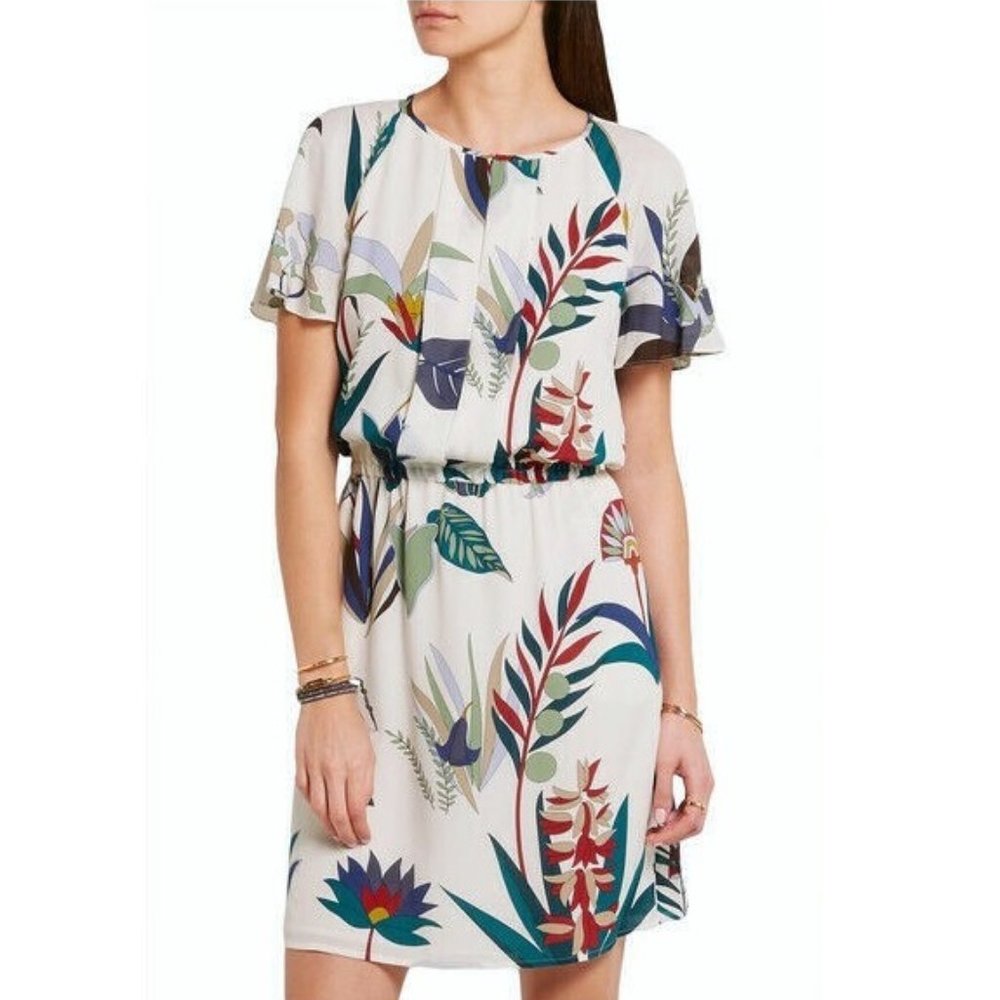 Tory Burch | Anatolie Printed A-Line Silk Dress